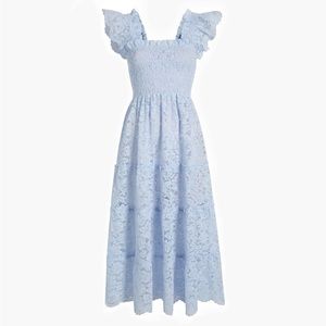Hill House Collector’s Edition Lace Nap Dress XL Powder Blue NWT